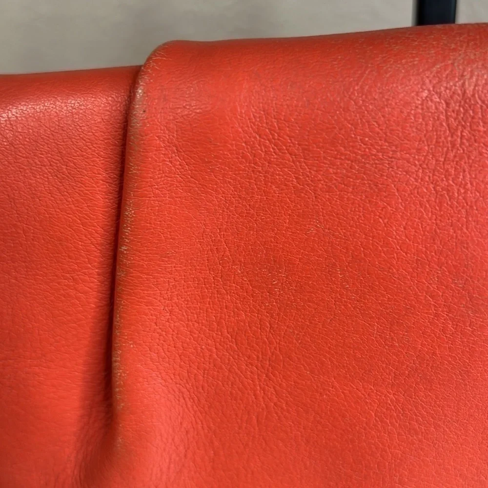MCM Orange Leather Bag